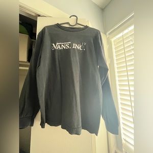 VINTAGE BANS LONGSLEEVE BLACK